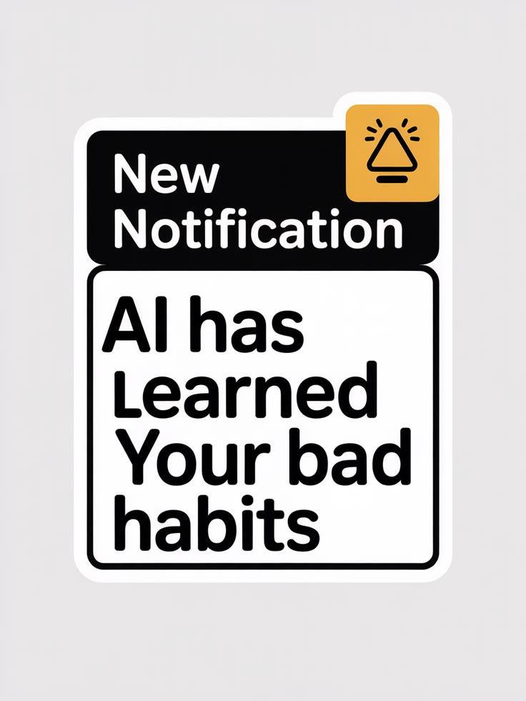 AI Has Learned Your Bad Habits